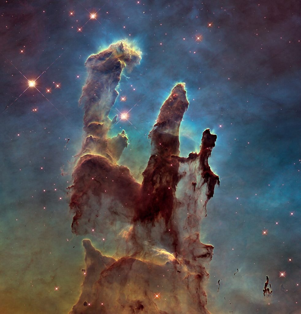 systeme de — Pillars of creation 2014 HST WFC3-UVIS full-res denoised