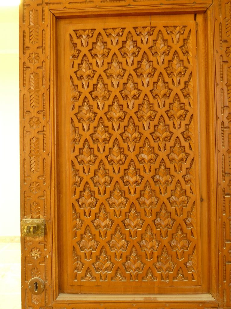 tourisme Maroc — Moroccan Fleur de Lis on a Door-2 (5116965351)