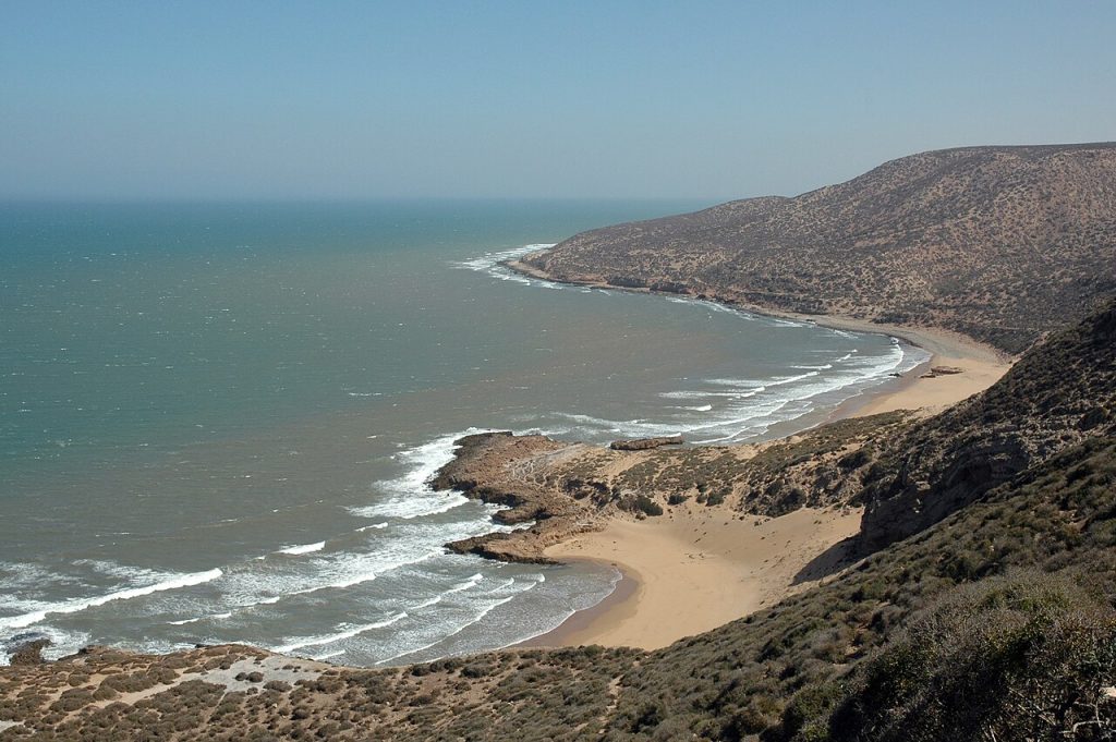 Tourisme Maroc — Taftast Ouaoulil beaches, Tafedna, Morocco, 2008